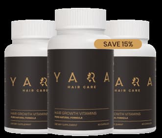 Woman with healthy, thick hair smiling confidently Natural hair growth solution for women Silica-rich vitamins for hair strength Before and after results of hair regrowth Herbal support for hair volume and shine