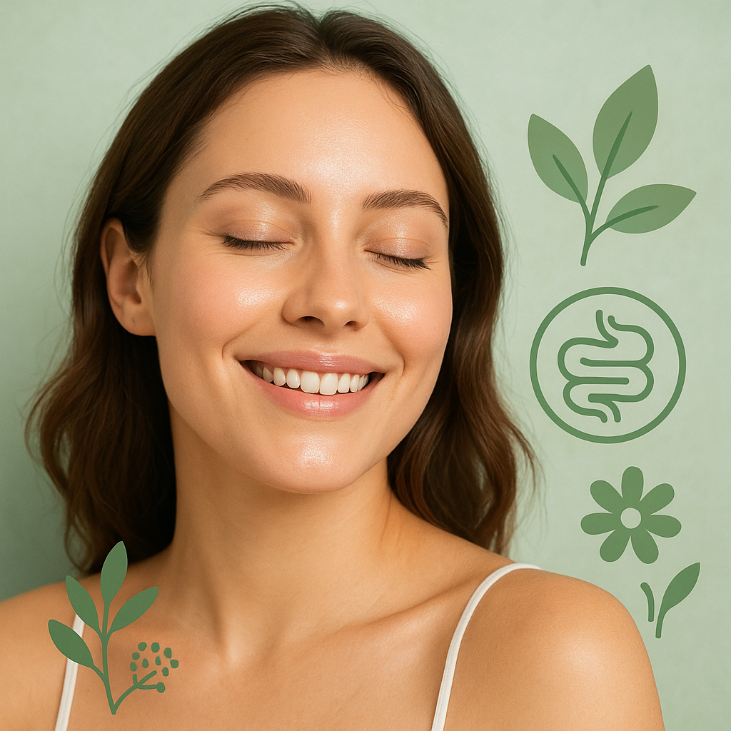 🌿 The Secret Link Between Gut Health and Radiant Skin